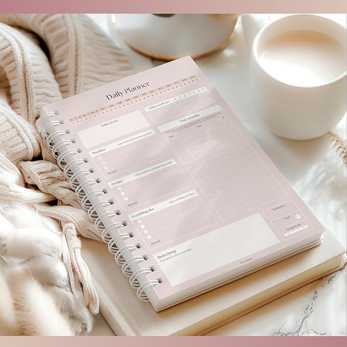 ADHD Daily Planner for Neurodivergent Adults - Productivity Daily Planner & Task Management to Stay Organized and Focused (Lux)