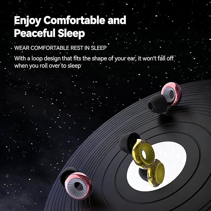 Sensitive Ear Friendly Earplugs, Hypoallergenic Soft Silicone | 25dB Noise Reduction, Reusable, For Adults, All Night Sleeping & Daily Use