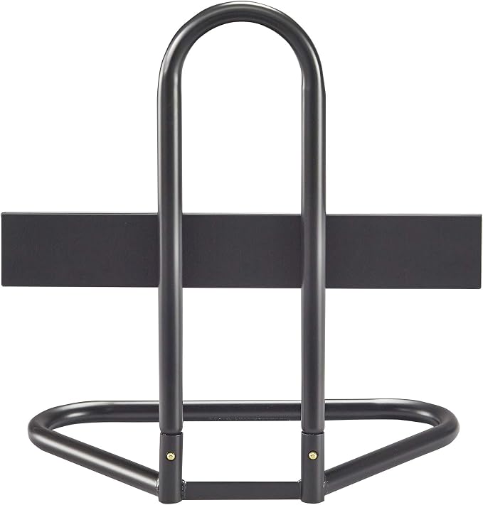 Safco Task Master Adjustable Footrest, 9 Position Textured Platform, Tubular Steel, for Home, Office & Classroom, Black