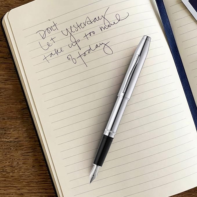 Cross Foundry Polished Chrome with Polished Chrome Appointments Fountain Pen