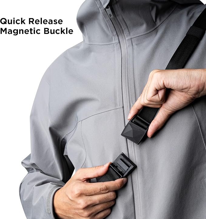 ALPAKA Elements Tech Case - Travel Organizer Pouch for Electronics, Cables, EDC with Weatherproof Fabrics, YKK Zippers(Slate Grey VX21)