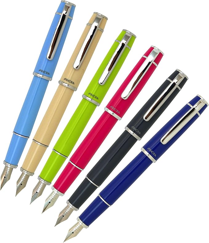 Pilot Prera Fine-Nib Vivid Pink Body Fountain Pen (FPR-3SR-VP-F)