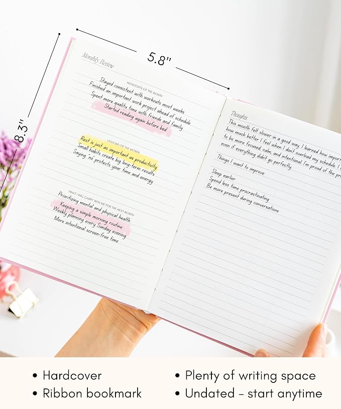 Lamare ADHD Planner for Adults Women – The Ultimate Daily Productivity Planner