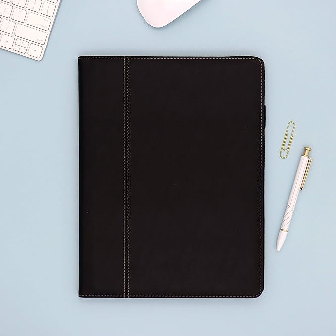 Blue Sky Professional Padfolio: Comprehensive Portfolio and Efficient Document Organizer, Ideal Business Accessory for Modern Professionals, 9.5" x 12"
