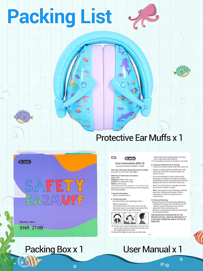 Kids Ear Protection for Monster Jam, Noise Cancelling Headphones for Kids Autism Sensory, Noise Reduction Ear Muffs for Track, Concerts, Fireworks, Mowing Hearing Protection Earmuffs