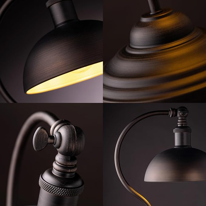 O'Bright Bankers - Cordless LED Table Lamp (Oil Rubbed Bronze)
