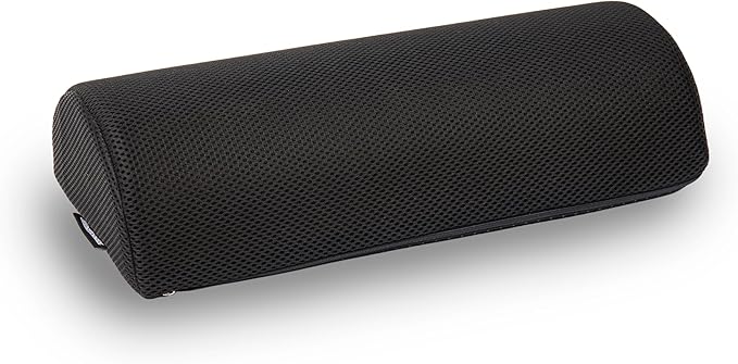 Mind Reader Foot Rest, Foot Stool, Under Desk at Work, Ergonomic, Adjustable, Office, Foam, 7.5" L x 16.75" W x 3.75" H, Black