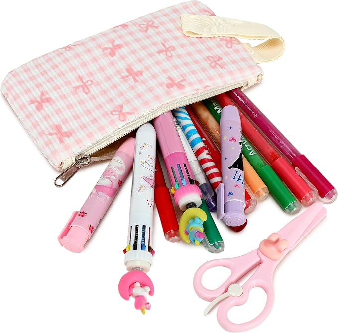 LEDAOU Backpack for Girls School Bag Kids Bookbag Teen Backpack Set Daypack with Lunch Bag and Pencil Case | Kids