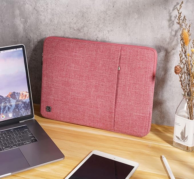 NIDOO 10 Inch Laptop Sleeve Tablet Case Bag Water Resistant Protective Cover for 11" iPad Pro M4 2024/10.9" 10.2" iPad 10 9 8/10.5" 11" iPad Air M2/ Surface Go/Lenovo Yoga Book/Galaxy Tab S8 A8
