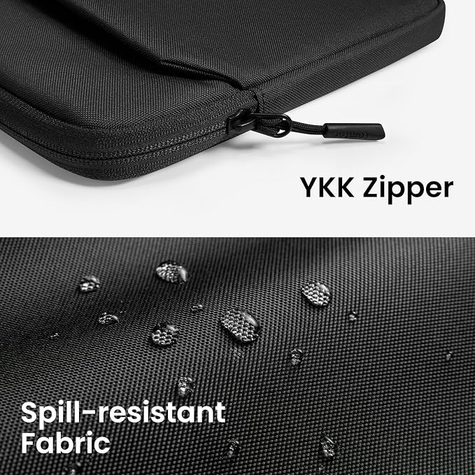 tomtoc Custom-Fit Slim Sleeve for 13-inch MacBook Neo A18 Pro A3404, Water-Resistant Protective Case with Accessory Pocket