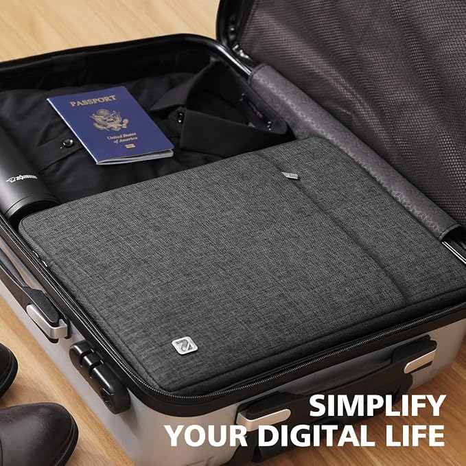 NIDOO Laptop Sleeve 16 inch Computer Carrying Case Cover for 16" Thinkbook 16p/ T16 Gen 3/ E16 Gen 2/ L16 / T16 Gen 3/16" MacBook Pro M4 M3/ Dell 16 Plus HP ASUS Samsung