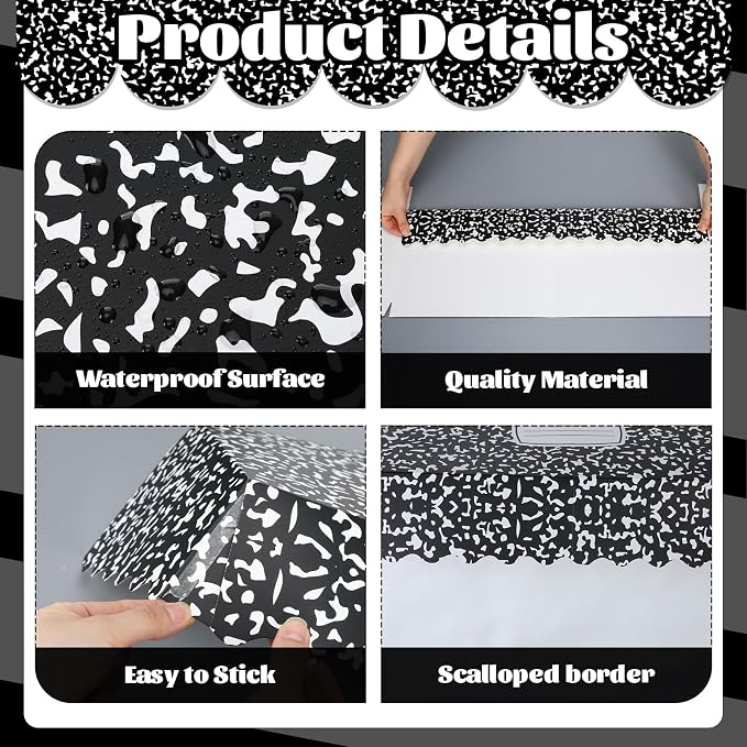 Colarr 12 Pcs Back to School Classroom Awning Decor Kit Bulletin Board Awning with Poster Paper Warm LED Light Bulletin Board Decor for Teacher Classroom School Wall Chalkboard(Composition Notebook)