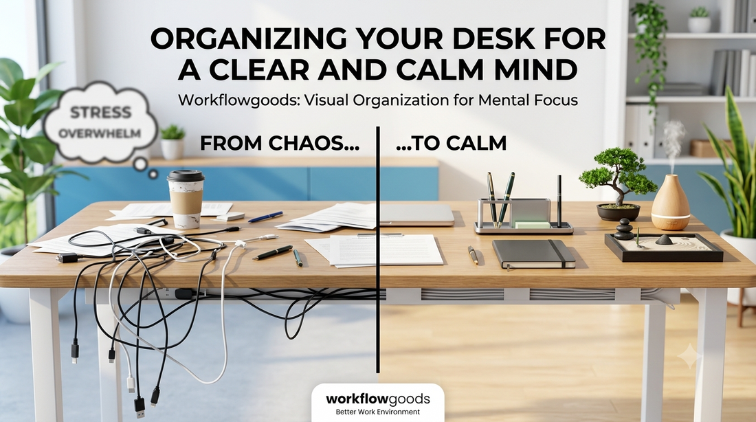 Organizing Your Desk for a Clear and Calm Mind.