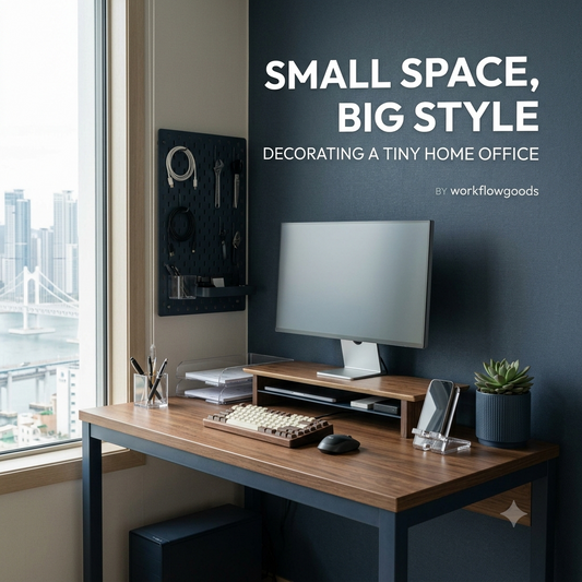 Small Space, Big Style: Decorating a Tiny Home Office.