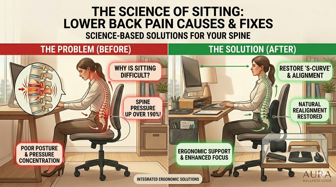 The Science of Sitting: Why Your Lower Back Hurts and How to Fix It.