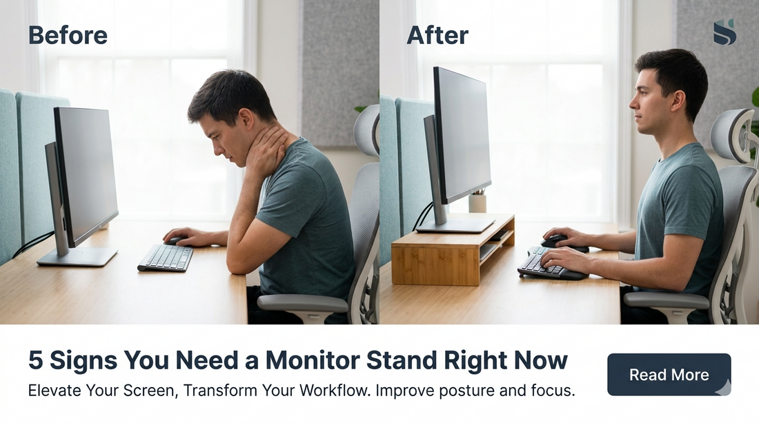 5 Signs You Need a Monitor Stand Right Now