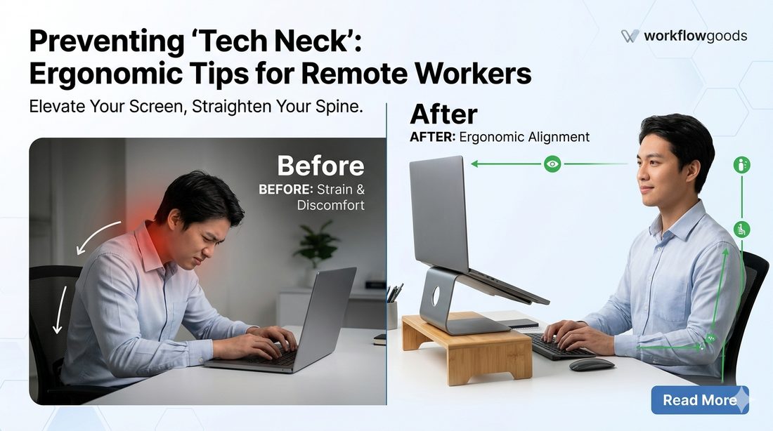 Preventing 'Tech Neck': Ergonomic Tips for Remote Workers