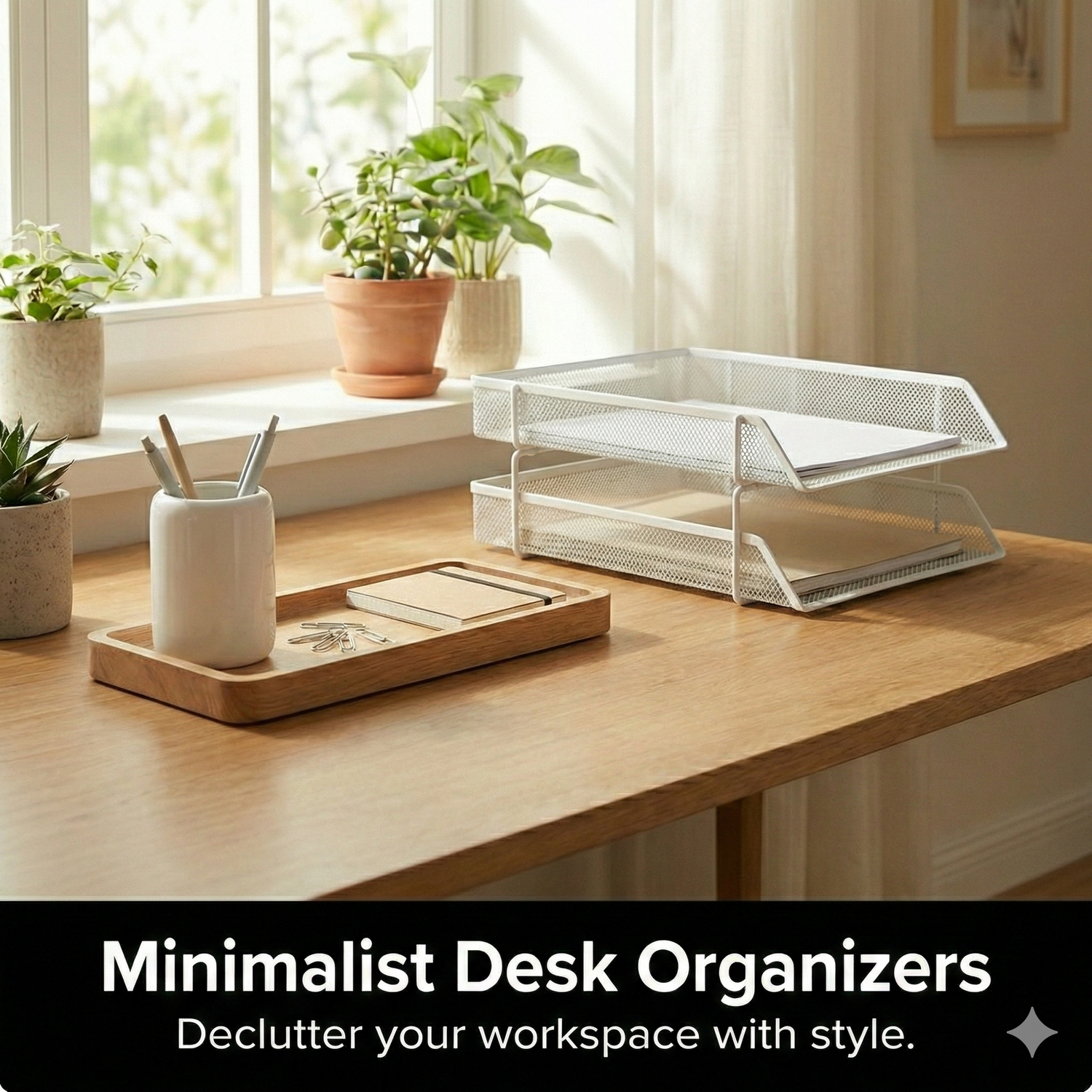 Minimalist Desk Organizers
