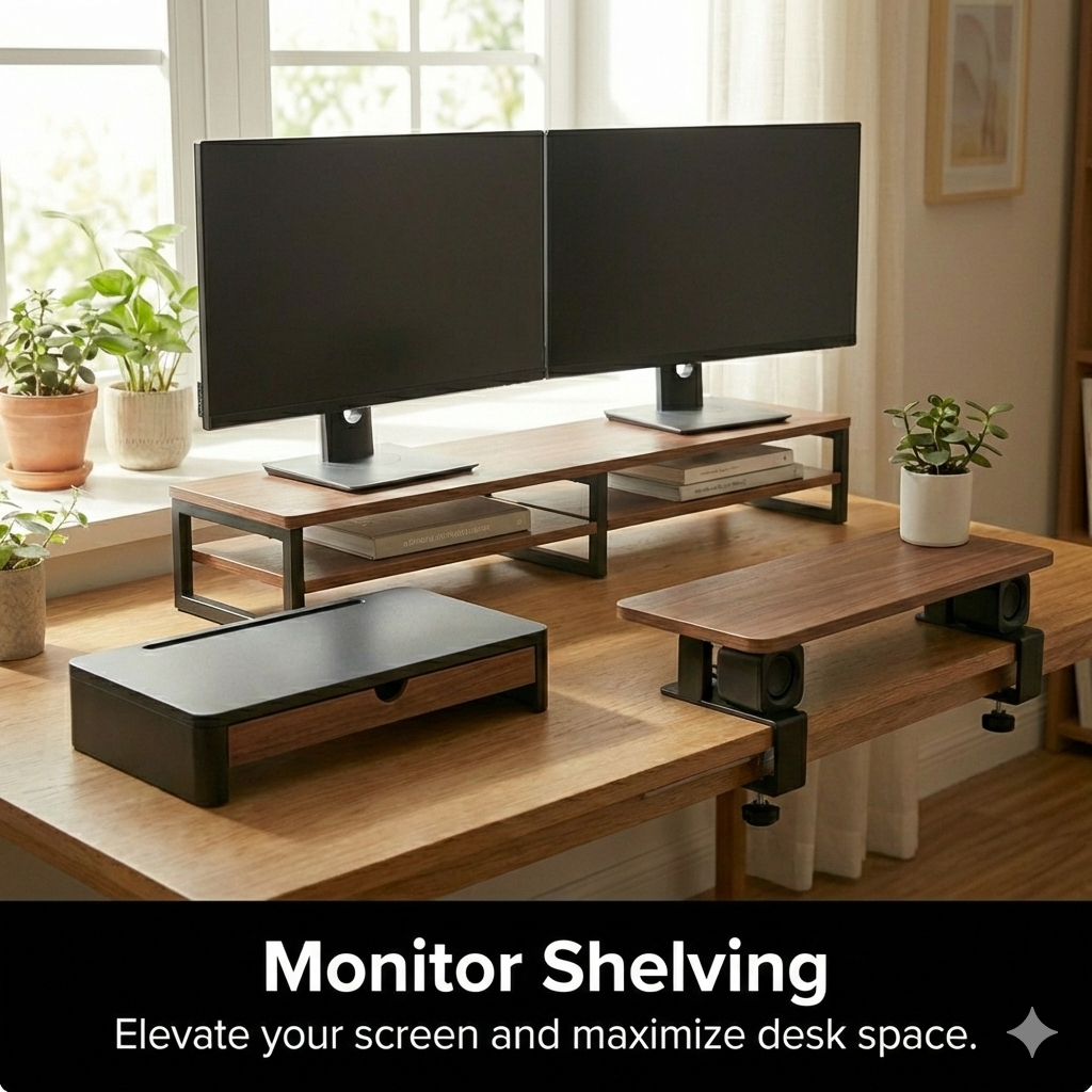 Monitor Shelving