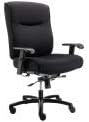 Heavy Duty All Mesh High Back Task Chair, 350 Lbs Capacity, Black
