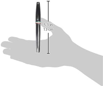Monteverde USA Aldo Domani Italia Fountain Pen Mirror Chrome - Extra Fine Nib - Luxury Writing Pen - Italian Design - JoWo Stainless Steel Nib - Smooth Ink Flow - Refillable - Gift Box Included