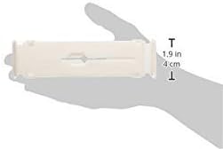 Whitmor Adjustable Organizers Drawer Dividers, Set of 2, White