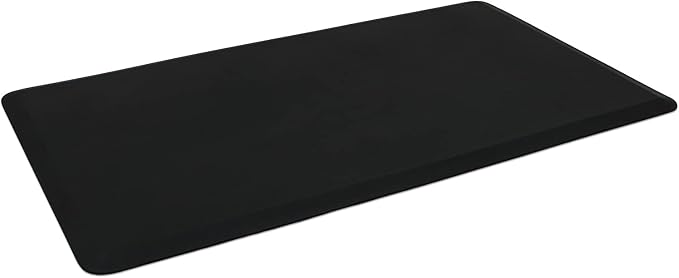 NewLife by GelPro Professional Grade Anti-Fatigue Kitchen & Office Comfort Bio-Foam Mat with Non-Slip Bottom for Health & Wellness, 36X60, Midnight