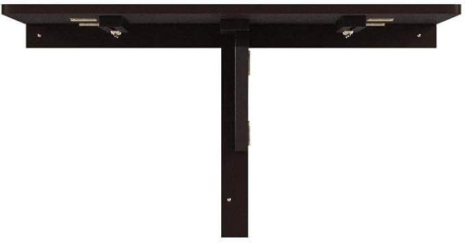 Tangkula 31.5" Wall Mounted Folding Desk, Drop-Leaf Floating Desk with Spacious Surface, Space-Saving Foldable Wall Table for Study, Bedroom, Bathroom, Balcony & Small Spaces