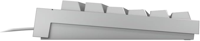 Cherry Xtfy MX 2.0S Wired Gaming Mechanical Keyboard with New MX2A Switches. (White, MX2A Blue)