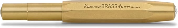 Kaweco BRASS SPORT Fountain Pen Gold 10000920