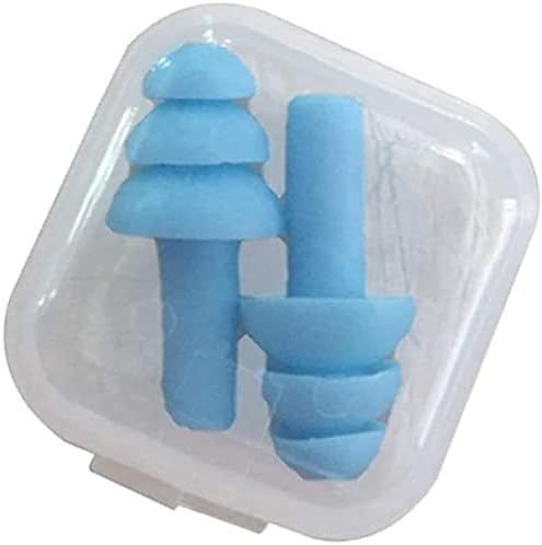 Pair of Silicone Ear Plugsnoise Ear Plugs Ear Plugs Noise Reduction for Study