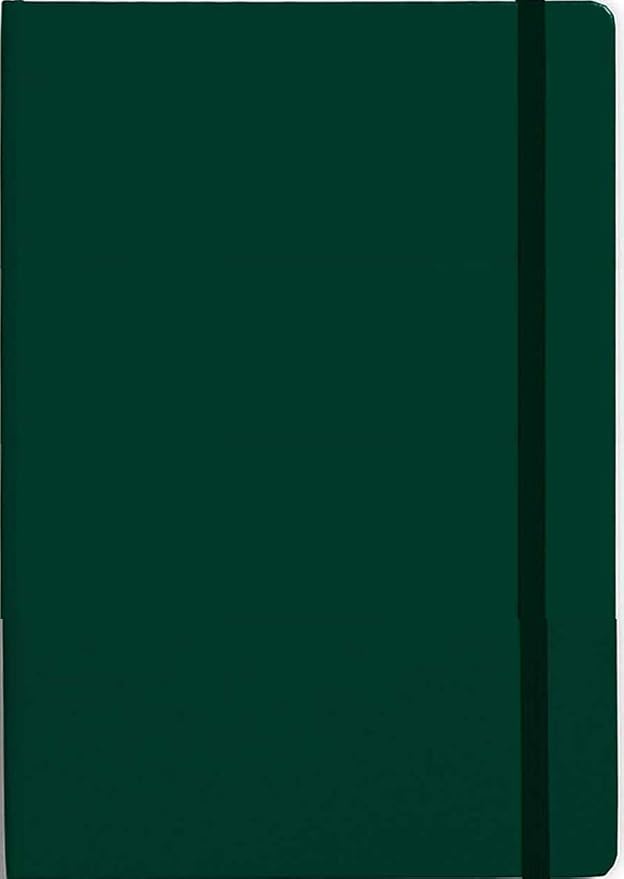 LEUCHTTURM1917 - 120G Special Edition - Medium A5 Dotted Hardcover Notebook (Forest Green) - 203 Numbered Pages with 120gsm Paper