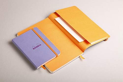 Rhodia Rhodiarama SoftCover Notebook - 80 Lined Sheets - 9 3/4 x 7 1/2 - Taupe Cover (117504C)