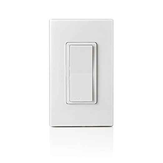Leviton Decora Smart Switch Anywhere Companion, Add Wire-Free 3-Way/4-Way/5-Way On/Off Control to Decora Smart Wi-Fi Switches, DAWSC-1RW, White