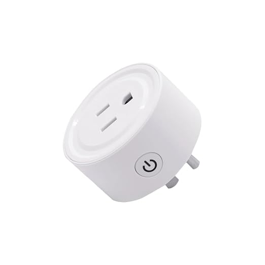 Smart Plug Compatible with Alexa and Google Home, WiFi Smart Outlet Socket Remote Control Timer Function, Only 2.4GHz Network