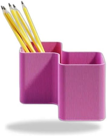 Modular Desk Organizer Caddy That Gives Every Pen, Clip and Sticky Note Its Own Spot - Minimalist Catch-All for Messy Desks, Made to Order in Your Color