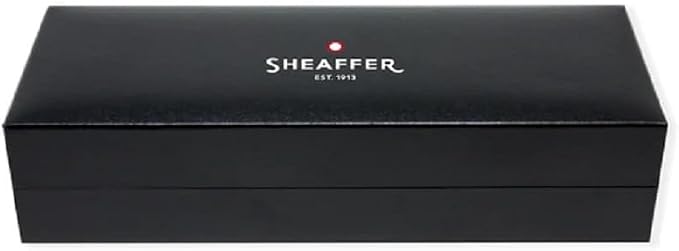 Sheaffer Gift 100 9370 Ballpoint Pen Glossy Coffee Brown with PVD Gold Tone Trim | Coffee Brown Ball Pen | Premium Pen Gift Set