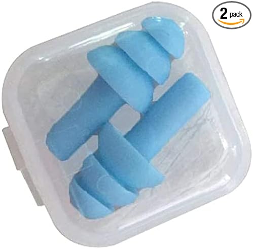 Pair of Silicone Ear Plugsnoise Ear Plugs Ear Plugs Noise Reduction for Study