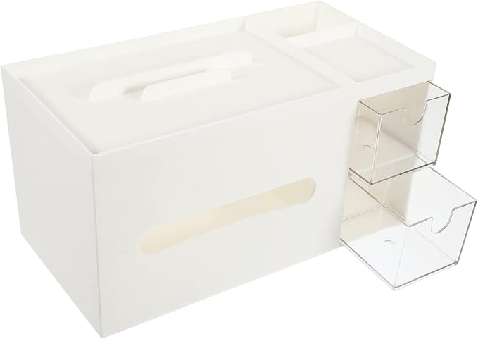 Lurrose Modern Desk Organizer Office Supplies for Women Desk Drawer Organizer Bins for Home Office