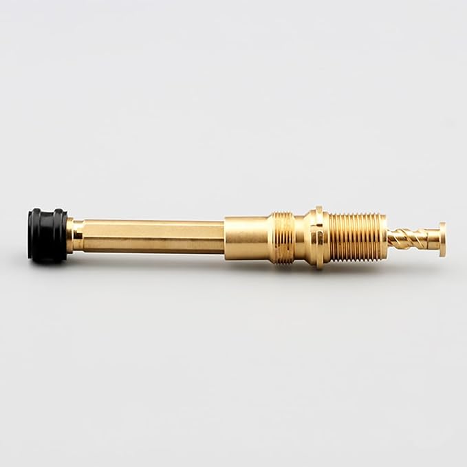 erofa Majohn P139#8 Medium Nib Fountain Pen with Box, Brass Piston System Large Capacity Writing Pen, Black Yellow