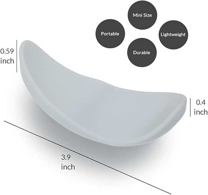 Ergonomic Mouse Wrist Rest Gliding Wrist Rest Support Pad for Office Computer Laptop Gray