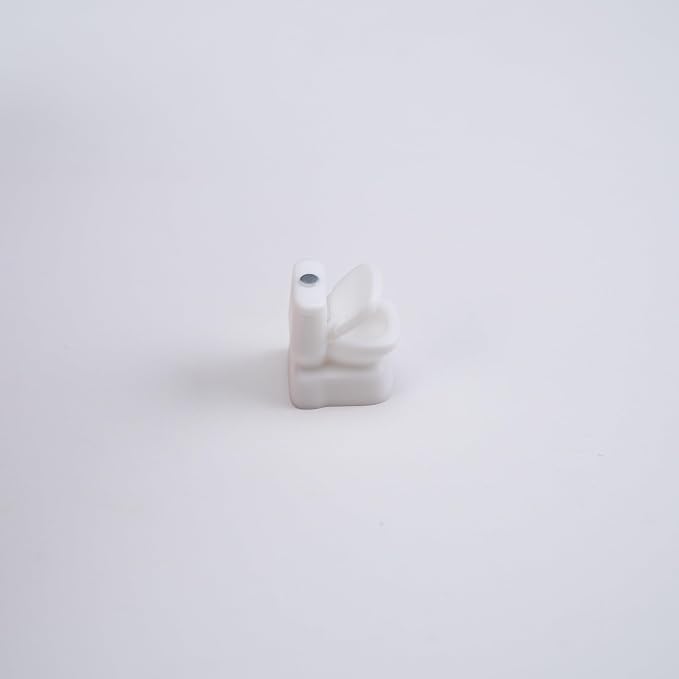 Artisan Toilet Keycap, Resin, 1U Size, RGB Backlit Compatible, Removable Cover Design for MX Mechanical Keyboard Switches, Gaming