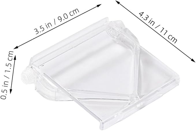 PRETYZOOM Sleek Tv Top Storage Shelf Monitor Shelf for Computer Plastic Router Holder Sturdy and Space-Saving Design