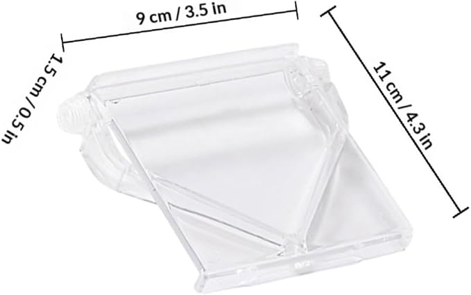ERINGOGO 2pcs Screen Top Storage Shelf Holder for Computer Monitor and Tv Screens, Plastic Material Universal Design and No-Drill Installation, for Home Decor