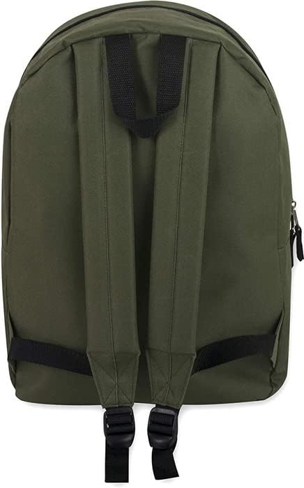 Trail maker Backpack with School Supplies for Kids - 20 Piece Back to School Supplies with 17" Backpack (Green Pack)