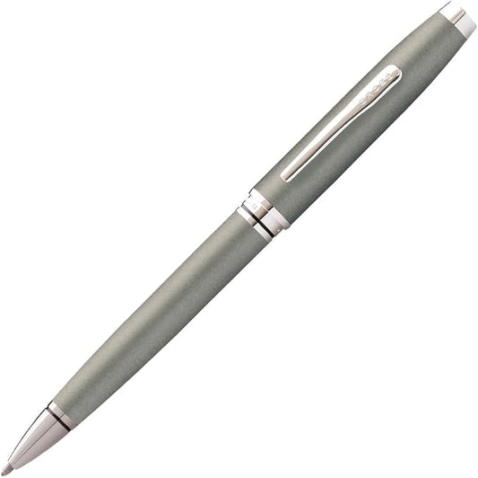 Cross Distinguished Classic II Silhouette coventry Gunmetal Gray and Extremely Polished Appointments Ballpoint Pen. All the Charm of a Classic Style Cross Ballpoint Pen.