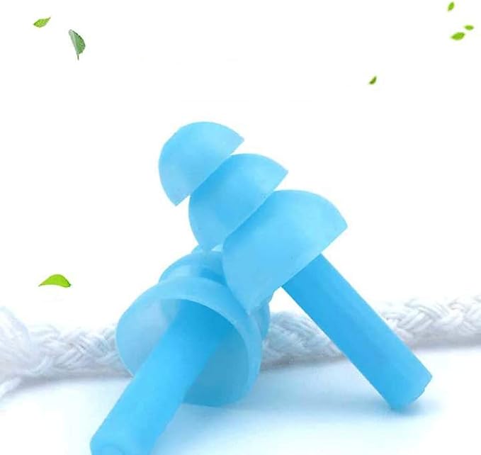 Pair of Silicone Ear Plugsnoise Ear Plugs Ear Plugs Noise Reduction for Study