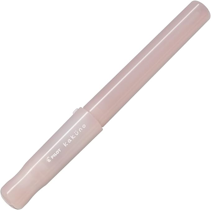 Pilot Kakuno Fountain Pen Madoromi Color Series, Gold (Smiley Face) Fine Nib, Perfect for Beginners and Creative Expression, Pink, PFKA-1MDPF