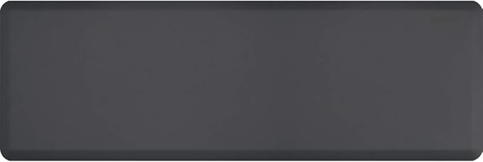 WellnessMats Original Anti-Fatigue Kitchen Mat, 72 Inch by 24 Inch, Grey