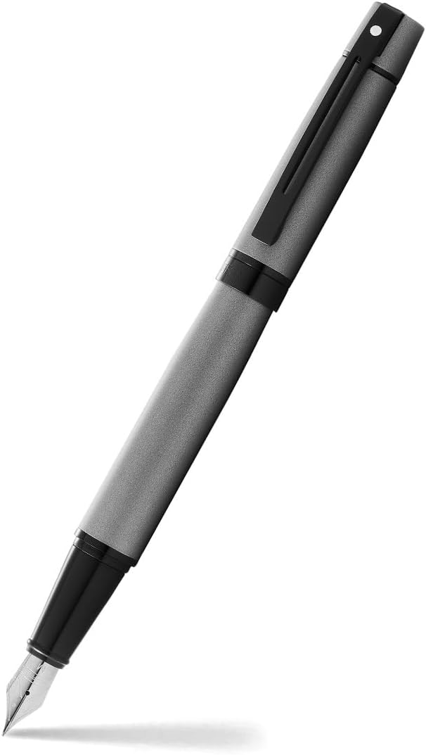 Sheaffer 300 Matte Gray Lacquer Fountain Pen